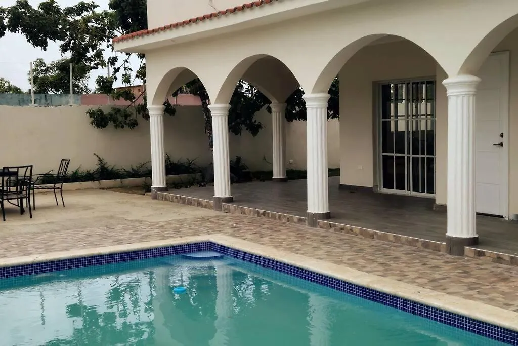 Villa Familiar Con Piscina Cerca Av Ecologica La Urena 0*,  Dominican Republic